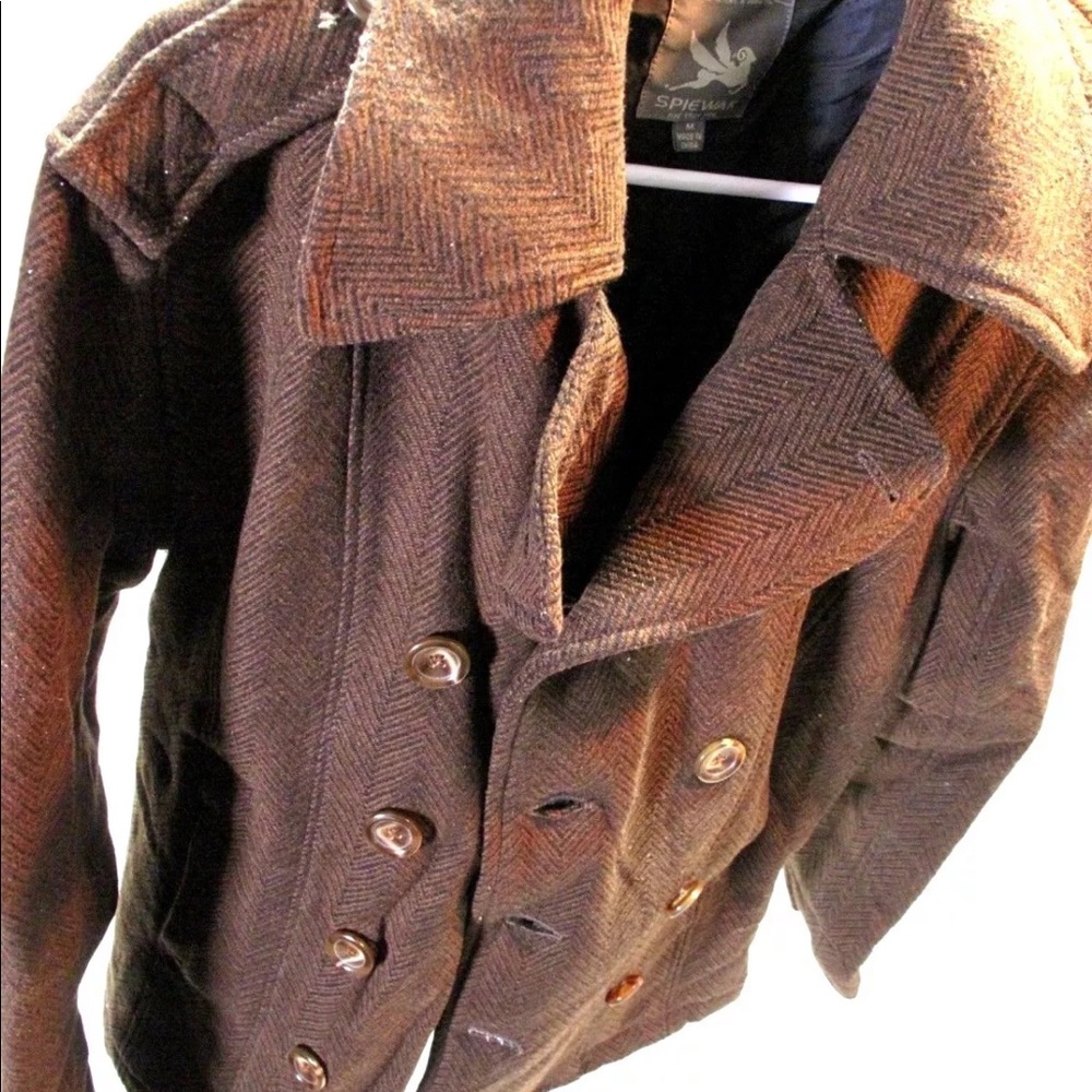 Spiewak and Sons men’s medium brown peacoat